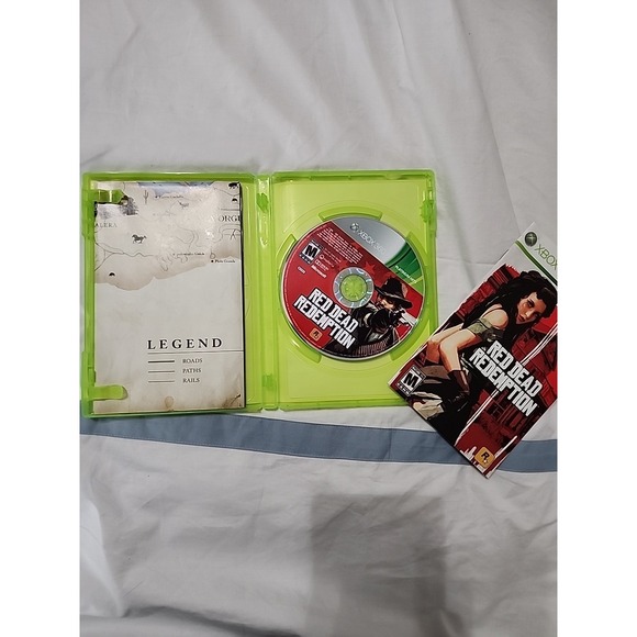 Red Dead Redemption (Xbox 360) Platinum hits Complete With Map - Picture 3 of 3